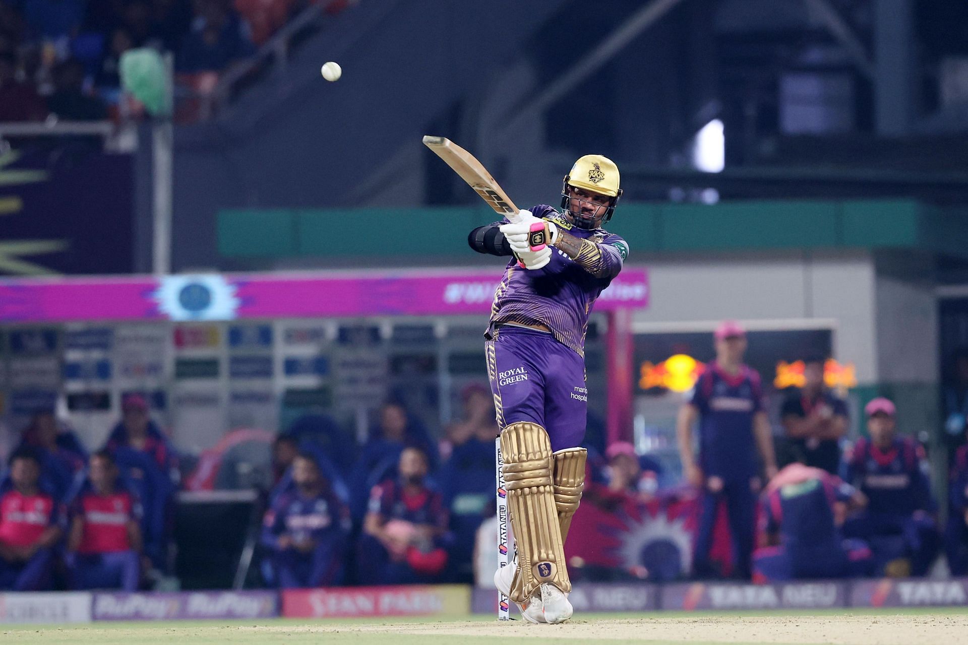 Sunil Narine smashed his maiden hundred in professional cricket vs RR in IPL 2024